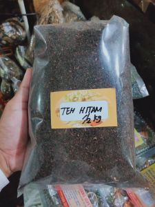 Teh hitam pasir walik - teh hitam tanpa campuran - kualitas original - 1/2 kg - teh herbal kaya manfaat - oleh-oleh Jogja
