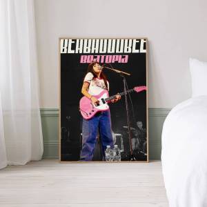 Moetch | Rock Singer Pretty B-Beabadoobee Vintage Posters Sticky Whitepaper Prints Posters Artwork Posters Wall Stickers