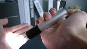 Senter LED Mini Flashlight USB Lithium Electricity Lighting