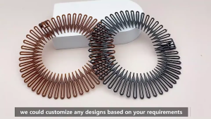 1pc Circle Stretch Flexible Comb Teeth Headband Hair Hoop Band Headband Fixed Hair Stretch Sports Hair Comb 碎发整理神器