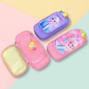 9903 ~ Frozen Collection Pencil Case / Kotak Pensel / Sekolah Kanak-Kanak Design Frozen Elsa Anna Stationery