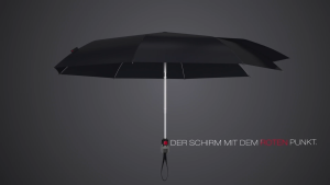 T.400 ร่มพับขนาดใหญ่ ชนิด duomatic เหมาะสำหรับ 2 คนหรือคนตัวใหญ่ 1 คน