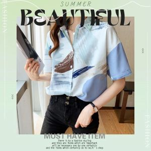 LHMonday เเนะนํา เสื้อเชิ้ตเเฟชั่นผู้หญิง ลวดลายสวย งานดีมินิมอล ผ้านิ่มใส่สบาย งานนุ่มนิ่ม ดีไซน์สวย ไม่ซํ้าใคร งานดีงานปังเเบบนี้รีบไปจัดเลยน้าก่อนสินค้าหมด เเนะนําเลย