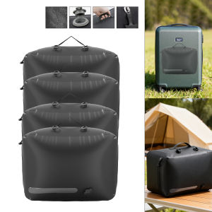 Túi Hút Chân Không TPU Tái Sử Dụng Chống Thấm Nước Dùng Để Nén Đồ Du Lịch Cho Vali Ba Lô Túi Đựng Đa Năng Có Tính Năng Gấp Gọn