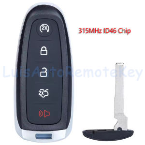 5 Buttons Smart Remote Key Fob 315MHz 433MHz ID46 ID83 Chip for Ford Edge Escape Explore Expedition Flex Focus Taurus 2011-2018
