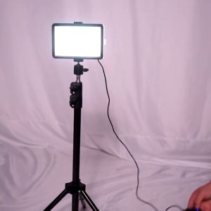 USB LED ไฟเติมแสง 6-8-11 นิ้ว หรี่แสง 3300-5600K สำหรับถ่ายภาพ วิดีโอ ไลฟ์สด