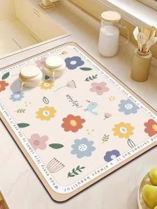 Tấm Lót Bàn Ăn Bằng Bùn Men Silicon Tấm Lót Bàn Ăn Chống Thấm Nước Tấm Lót Bàn Ăn Cách Nhiệt Cho Nhà Bếp Và Quầy Bar