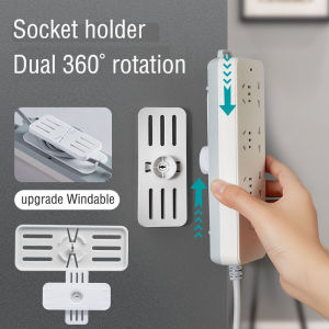 Dream Hunter 1/4 Cái Giá Sắp Xếp Ổ Cắm Móc Gắn Tường Giá Đỡ Giá Cố Định Cáp Cố Định Ổ Cắm Điện Để Bàn Tự Dính Không Cần Đục Lỗ Mới Ổ Điện Nhiều Lỗ