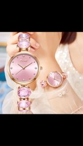 Poshi Jam Tangan Wanita Anti Air Gelang Berlian Mewah Elegan Jam Tangan CeweK Diamond Style