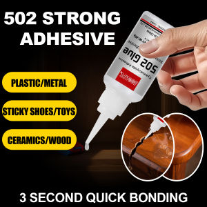502 Instant Super Glue Transparent Fast Drying Cyanoacrylate Liquid Adhesive Universal Repair Glue for Glass Ceramic Craft
