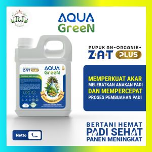 NPK CAIR ZAT PLUS AQUA GREEN PUPUK MAKRO CAIR PUPUK DAUN BUNGA DAN BUAH (1 LITER)