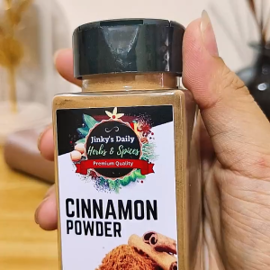Cinnamon Powder 90g in Shaker Bottle by Jinkys Daily Herbs & Spices