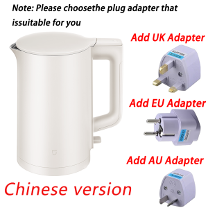 MiJia | NEW MIJIA Electric Kettle C1 Fast Hot boiling Stainless 1500W Water Kettle Teapot 1.5L Electric Kettles For Home 220V CN