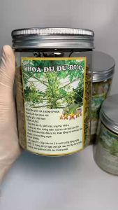 Hộp 250g Hoa đu đủ đực đu đủ đực sấy khô nguyên chất trà đu đủ hàng loại 1 thơm phức chất lượng ung thư thanh lọc cơ thể HN