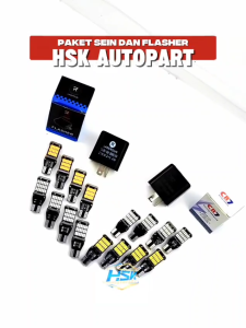 LAMPU SEIN SEN DAJJAL 45 TITIK MATA SEIN KEDIP DAN FLASHER RELAY CR7 SUPER TERANG MOTOR HIGH QUALITY PREMIUM