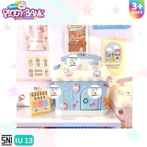 ID Mainan Celengan Rumah Villa House Bank IU13