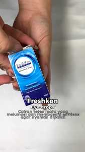 JUKE FreshKon Clear Refreshing Drops 10ml - Cairan Tetes Lensa Kontak Pelembab Soflens
