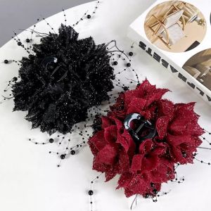 กิ๊บติดผมรูปฉลามพร้อมหางกระดูกไหปลาร้า ประดับผมสไตล์เกาหลี ประดับผมแบบอเนกประสงค์ ประดับผมแบบหรูหรา