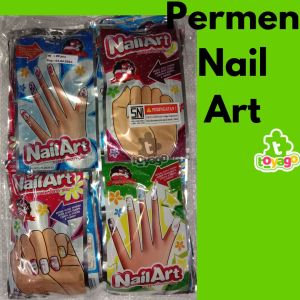 Permen Kuku Nail Art Isi 20 Pcs Grosir Murah ( Aman dan Halal )