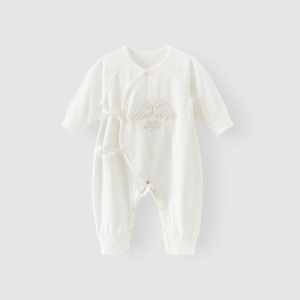 GURCOOC | Bodysuit Bé Em Co Dãn Không Đường May Có Dây Buộc