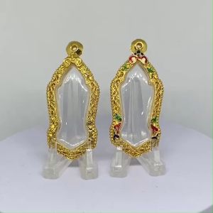 No.A(213) กรอบพระ กรอบไมครอน เหรียญ 25ศตวรรษ เนื้อชิน 25ศตวรรษ หรือพิมพ์ใกล้เคียง ขนาดวงใน 2.3*5.0 ซม.ขนาดใส่สวย 1.9*4.6 ซม.หรือขนาดพระใกล้เคียง