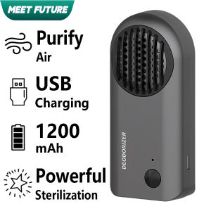 Phương Tiện Ô Tô Thiết bị khử mùi nhà Máy tạo ozone Thiết bị khử mùi lọc không khí ô tô có thể sạc qua USB làm thơm không khí somke Remover