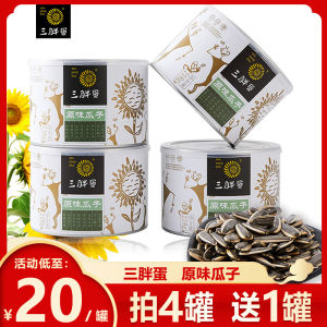 Authentic Inner Mongolia Original Flavor Sunflower Seeds 218g Can Health Snacks Leisure Roasted Nuts Festive Gifts