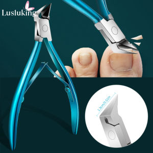 Angled Curved Blade Nail Clipper For Toenail Finger Trimming Ingrown Hard Nails Professional Podiatrist Toe Nipper Spring Grip