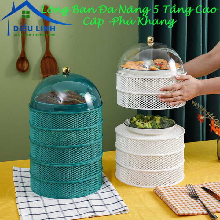 Lồng bàn, Lồng Bàn Đa Năng 5 Tầng Cao Cấp Vừa Là Lồng Bàn Vừa Làm Rổ ...