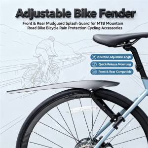 Bộ Chắn Bùn Xe Đạp Trước & Sau Có Thể Điều Chỉnh Dành Cho Xe Đạp Leo Núi MTB Xe Đạp Đường Trường Chống Mưa Chống Bùn Phụ Kiện Đạp Xe