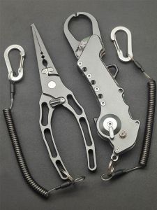 New Full Steel Folding Sea Fishing Clamp Camouflage High Hardness Anti-Rust Ring Cutter Hook Remover Fishing Gear Tool