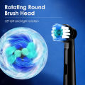 Electric Toothbrush for Adults 5 Modes Rotary Tooth Brush with 4 Replacement Soft Brush Heads Rechargeable Intelligent Timing. 