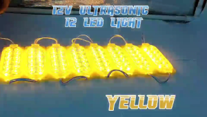 WHOLESALE 10PCS 12V WATERPROOF ULTRASONIC Motorcycle Car LED LIGHTS