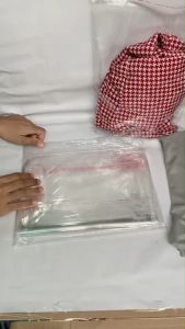 ถุงแก้วฝากาวOPP ขนาดกลาง (แพ็ค100ใบ) ซองพลาสติกใส จัดส่งทั่วประเทศ