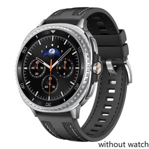 For Samsung Galaxy Watch 8 9 Strap 44 40mm Replacement Correa Sport Nylon+Silicone Bracelet for Galaxy Watch 8 Classic 46mm Band