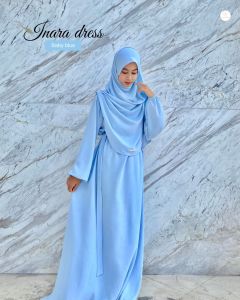 Inara Dress ( dress simpel dan elegan murah) | Dress daily | Dress simpel | Dress crinkle | Dress murah | Inara dress (dress simpel elegant) by RAFASHIONBYAMA