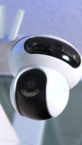 Camera Wifi Ezviz H90 Dual 2K+ (4MP + 4MP) 2 Mắt Ngoài Trời Xoay 360 Độ Đàm Thoại 2 Chiều Bảo Hành 2 Năm