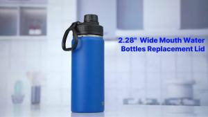 Bộ 2 Nắp Vòi Chai Miệng Rộng Tương Thích Với Chai Nước Thể Thao 12-40oz Nắp Thay Thế Cho Chai Space