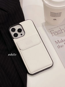 Genuine Leather Phone Case for Apple 14 15 16 17 Soft Shell Card Insertion Mens Womens iPhone 13 pro Max 12 pro High End 11 Elegance 7 Trend 8P Business XR XS