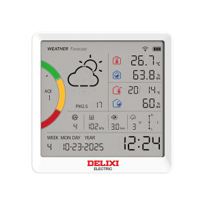 DELIXI | High Precision Smart Home Thermometer Hygrometer 86 Type