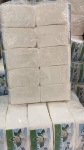 1 CÂY 10 BỊCH GIẤY RÚT QUÁN ĂN MINH THƯ CAO CẤP 3KG- GIẤY RÚT TRẮNG KHÔNG BỤI