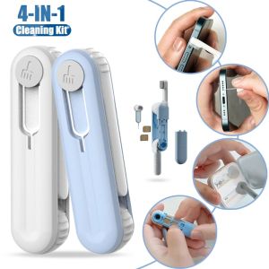 3 in 1 Computer Mobile Phone Cleaner Brush Electronics Clean Kit Portable Cleaning Tools for Monitor Earbuds Phone Laptop Earphone