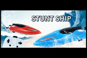 RH707 Mini High Speed RC Stunt Boat RH707 Electric Racing 2.4 G