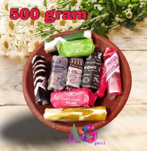 Dodol mix rasa khas Garut 500 gram siap saji