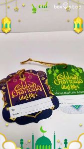 Hangtag - Hang Tag - Aksesoris Lebaran Idul FItri isi 40 pcs - HTL1