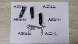 Alonefire | Alonefire Mini Zoom EDC Small Flashlight USB Rechargeable Torch Outdoor Camping Hiking Emergency Lighting Backup Keychain Light