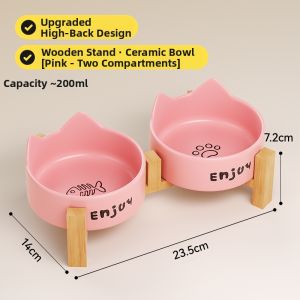 7o | Non-Tip Neck Protecting Pet Bowl