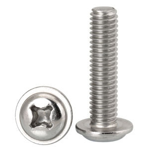 LANGSIMING | Large Head With Washer Hexagon Head Screws Round Head Bolts