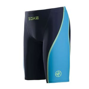 ZOKE Boy Swimming Shorts Teenager Competitive Training Swimsuit Quick Dry Kid Swim Pants Boys Natacion Tights Swimming Jammer