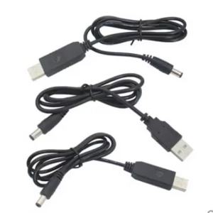 [NC]1Pcs DC 5V-12V Boost Voltage Cable USB Converter Adapter Power Bank Router Cord[NC]